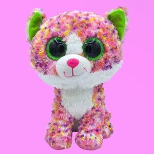 TY Beanie Boos Sophie the Cat Pink Plush Stuffed Animal